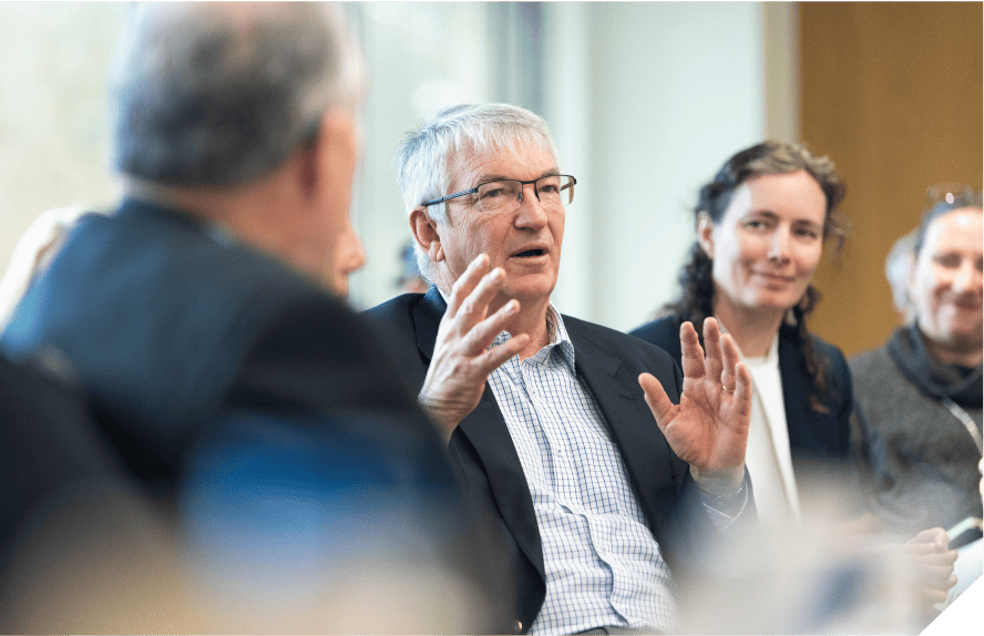 Project Steering Group Chair Mr Peter Gow speaking at the June 2024 industry event